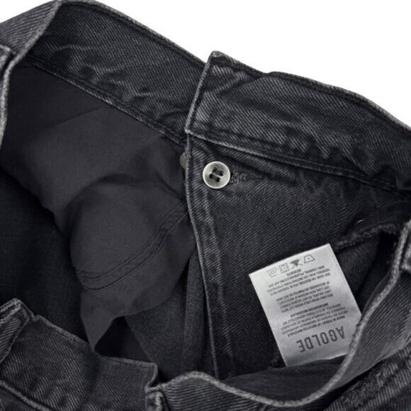 AGOLDE Criss Cross Straight in Shambles Size 27 Organic Cotton - Picture 7 of 11